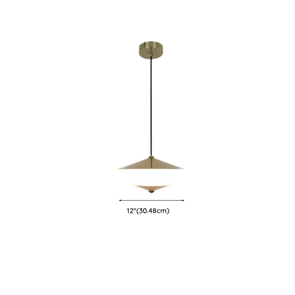 Suspension LED moderne mini cône pour salle à manger