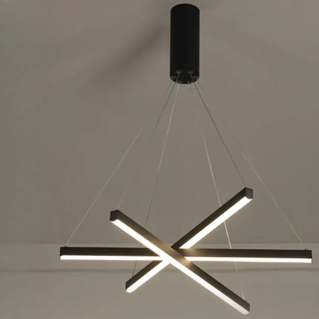 Lustre Sputnik géométrique linéaire moderne