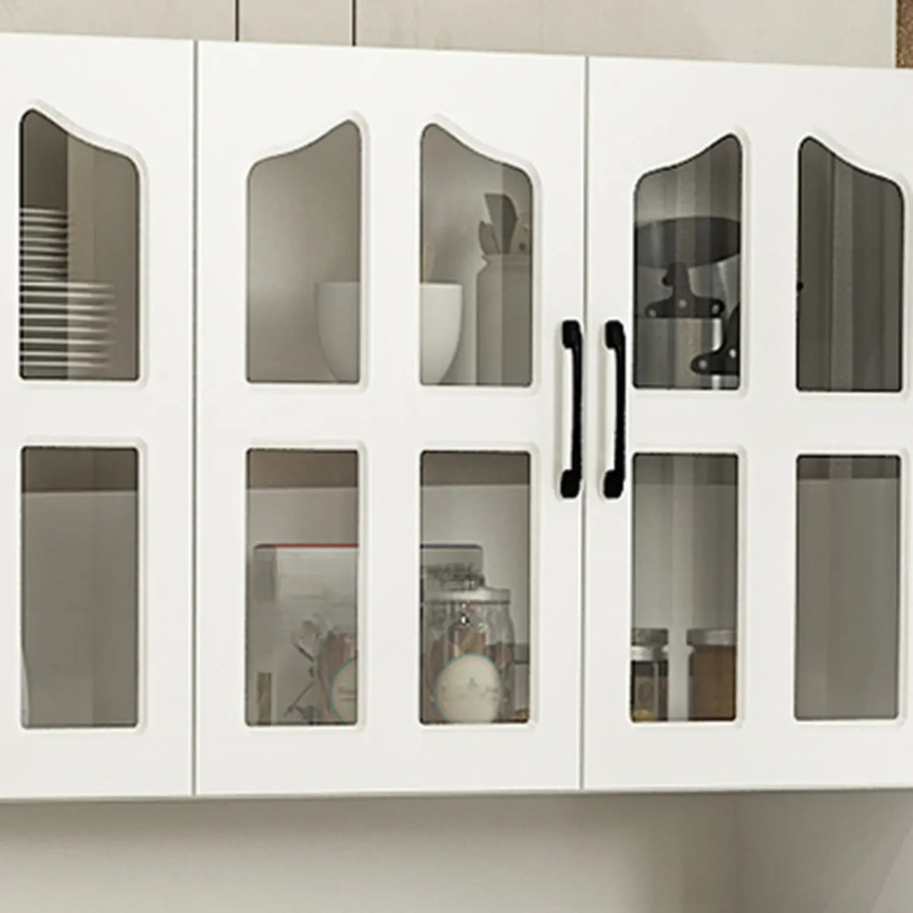 Buffet de cuisine en bois à plusieurs compartiments de rangement avec support pour micro-ondes