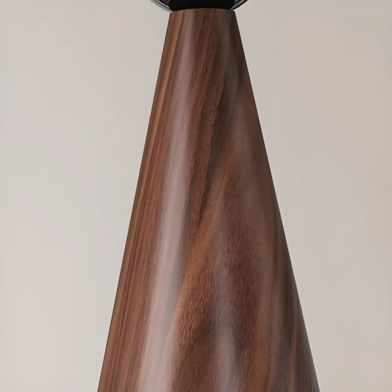 Suspension géométrique moderne en acrylique crème avec variateur multiple