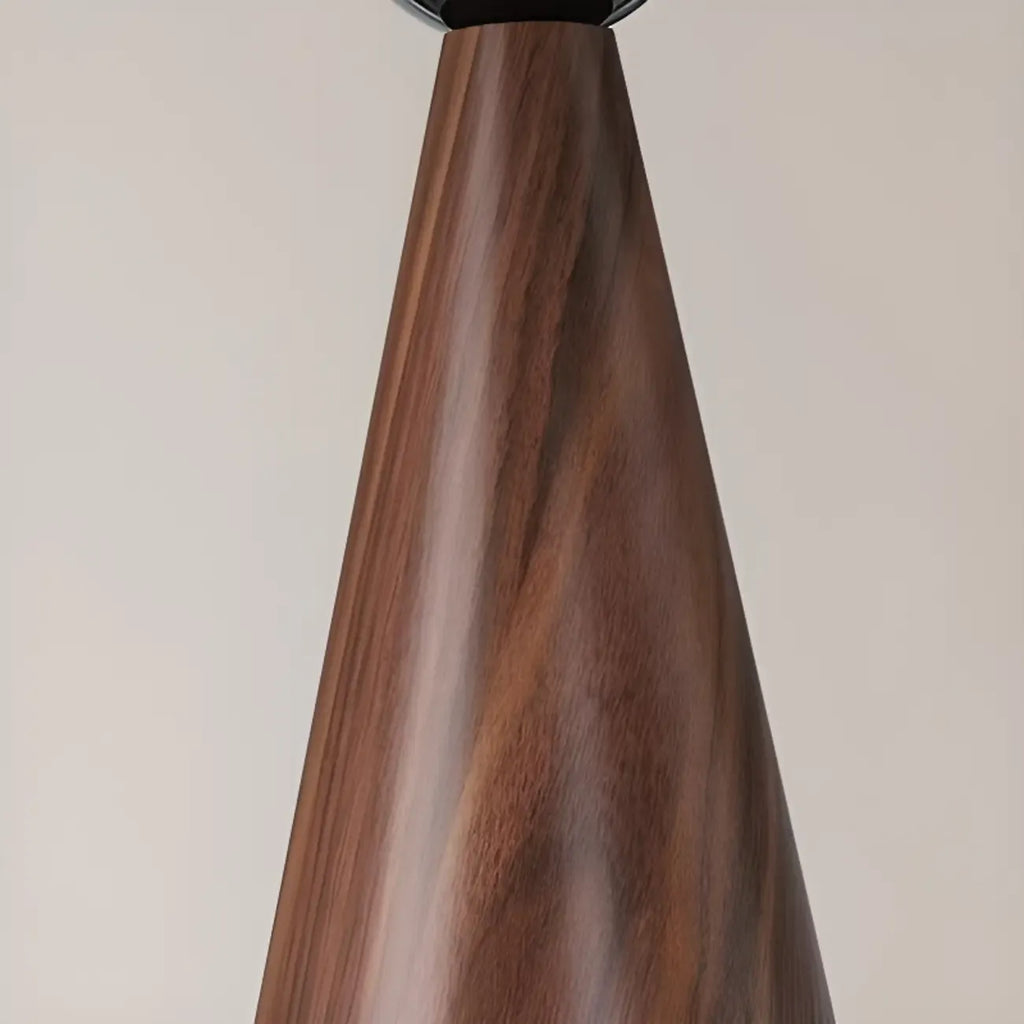 Suspension géométrique moderne en acrylique crème avec variateur multiple