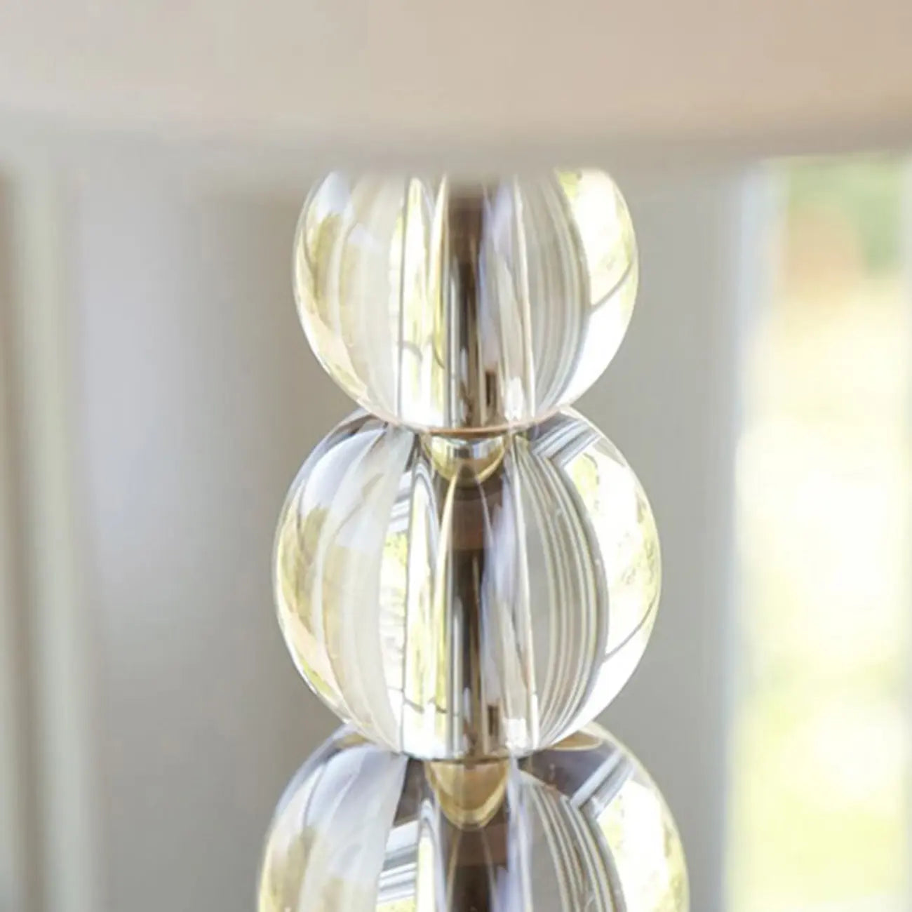 Lampe de table LED en cristal pour chambre d'enfant