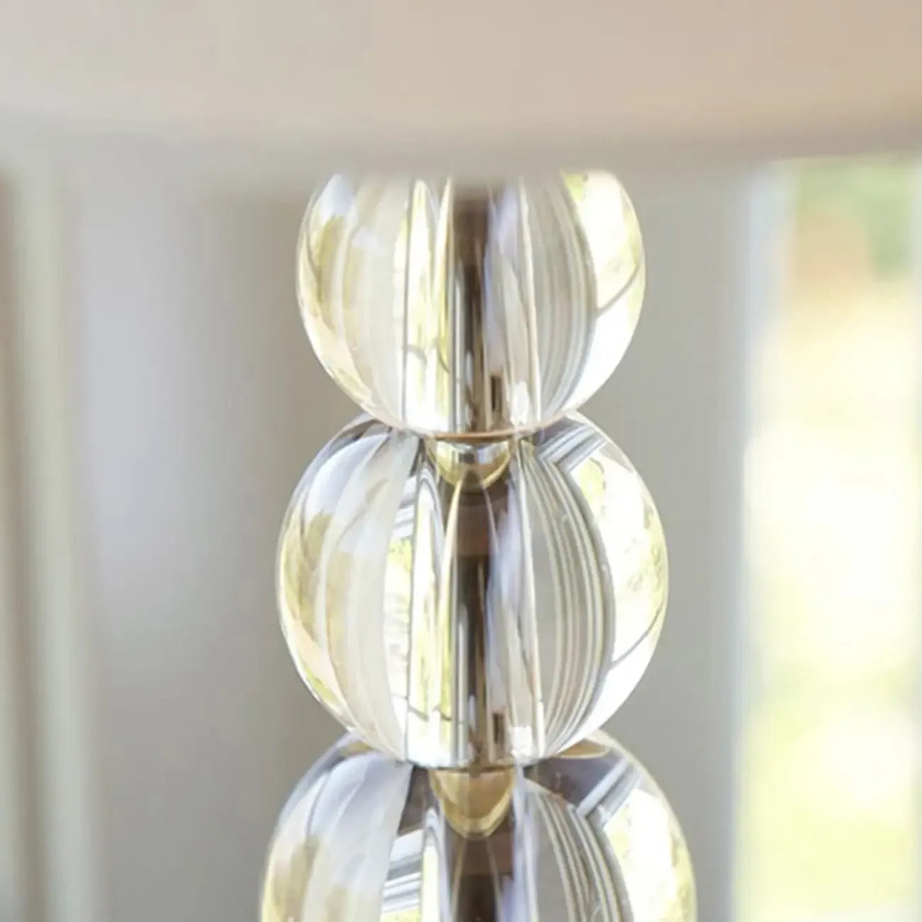 Lampe de table LED en cristal pour chambre d'enfant