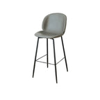 Tabourets de bar rembourrés style moderne du milieu du siècle