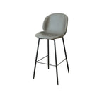 Tabourets de bar rembourrés style moderne du milieu du siècle