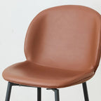 Tabourets de bar rembourrés style moderne du milieu du siècle