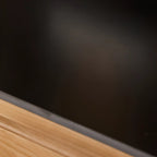 Buffet en bois gain de place avec table à manger coulissante