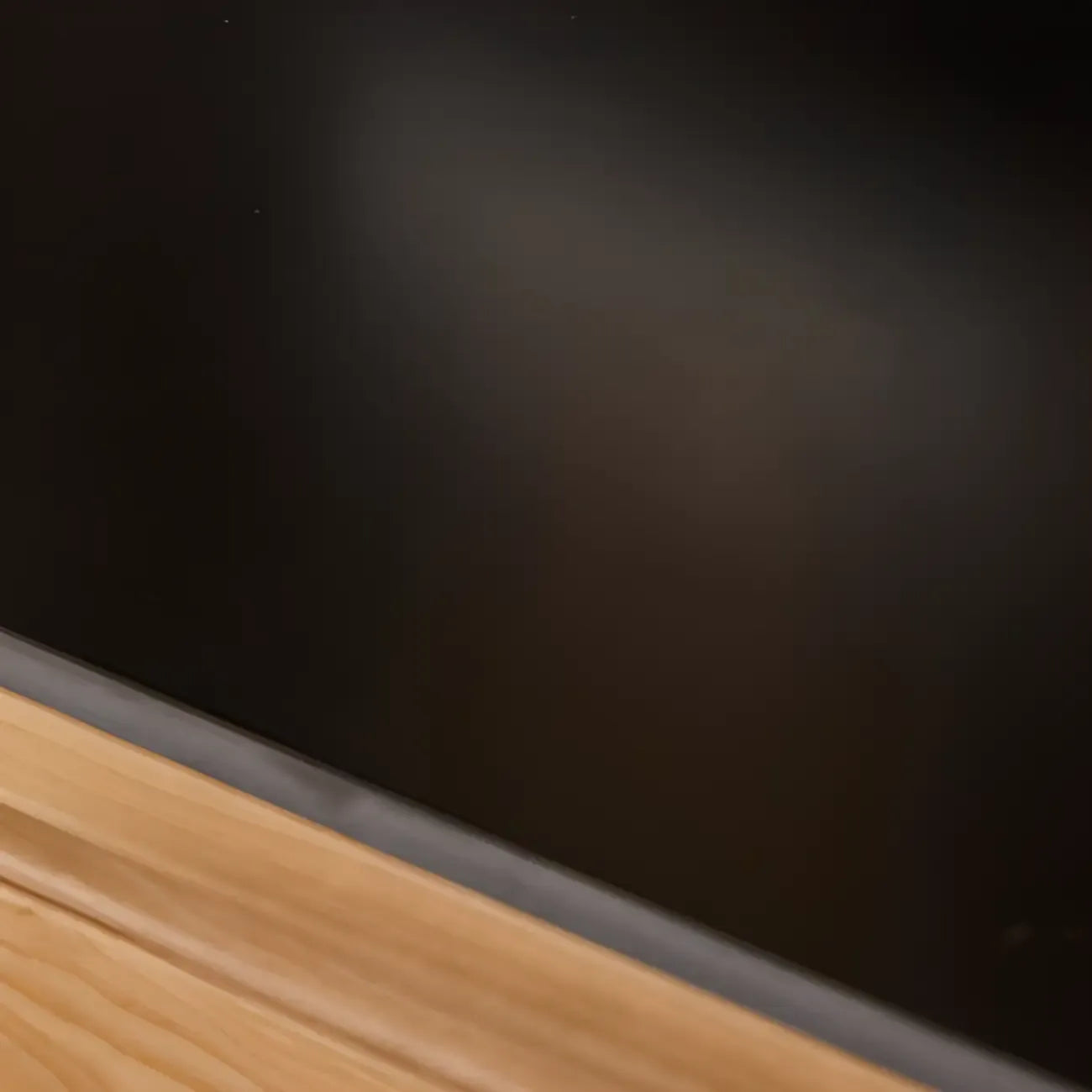 Buffet en bois gain de place avec table à manger coulissante