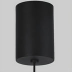 Lampada a sospensione con asta rotonda regolabile Stone White