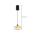 Lampada a sospensione con asta rotonda regolabile Stone White