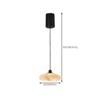 Lampada a sospensione con asta rotonda regolabile Stone White