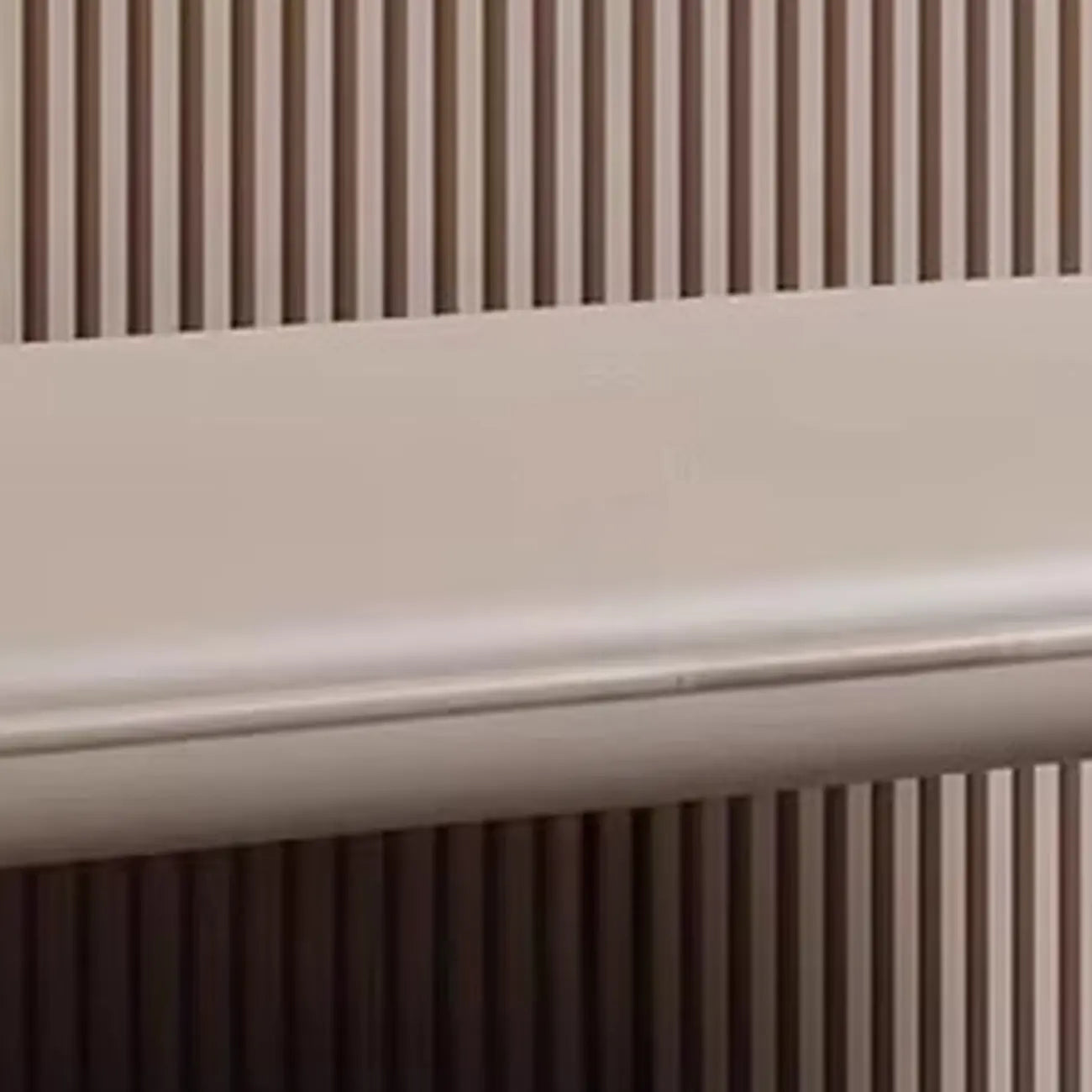 Banc de chambre minimaliste long en cuir rembourré avec rangement