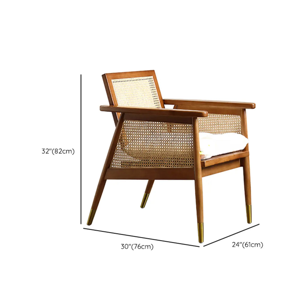 Fauteuil d'appoint glamour en flanelle à dossier haut et accoudoirs blancs