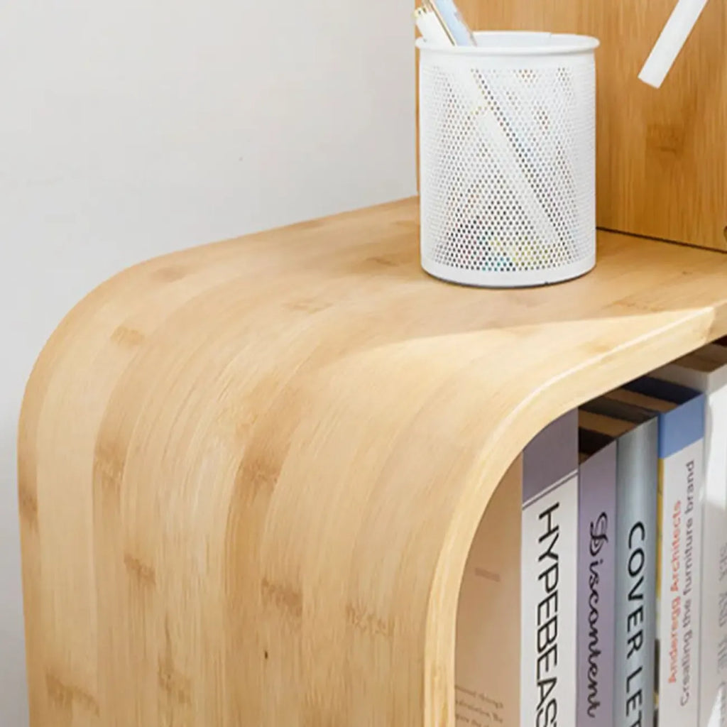 Bibliothèque artistique Oka moderne à cube ouvert géométrique