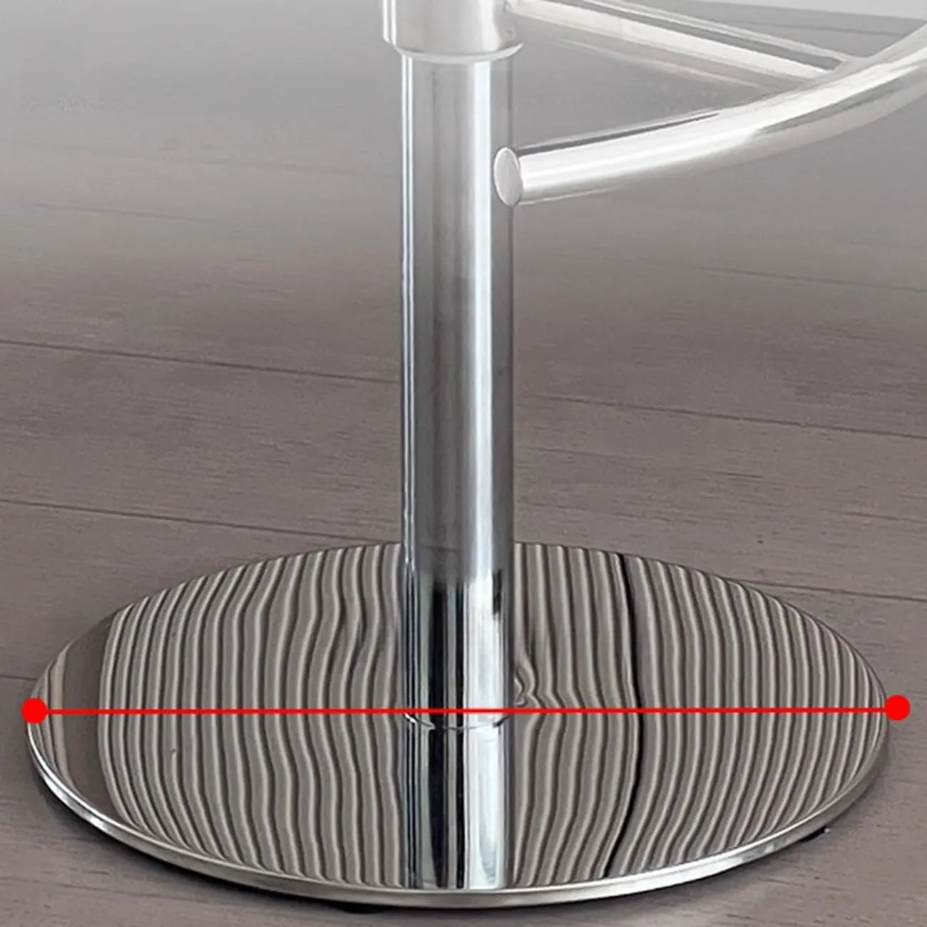 Tabourets de bar minimalistes en cuir beige à selle