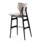 Tabourets de bar modernes en cuir de vachette pleine fleur pour la maison