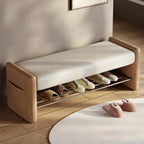 Banc contemporain petit modèle capitonné avec assise rembourrée