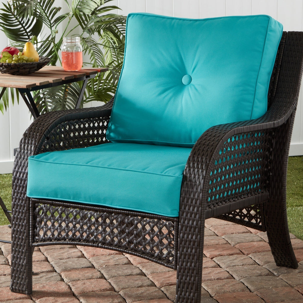 Ensemble de 2 coussins d'extérieur Sunbrella Premium pour siège profond