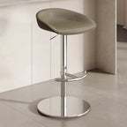 Tabourets de bar en cuir sur pied, style industriel moderne