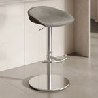 Tabourets de bar en cuir sur pied, style industriel moderne