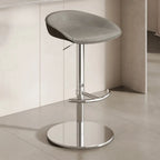 Tabourets de bar en cuir sur pied, style industriel moderne
