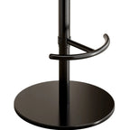 Tabourets de bar en cuir sur pied, style industriel moderne