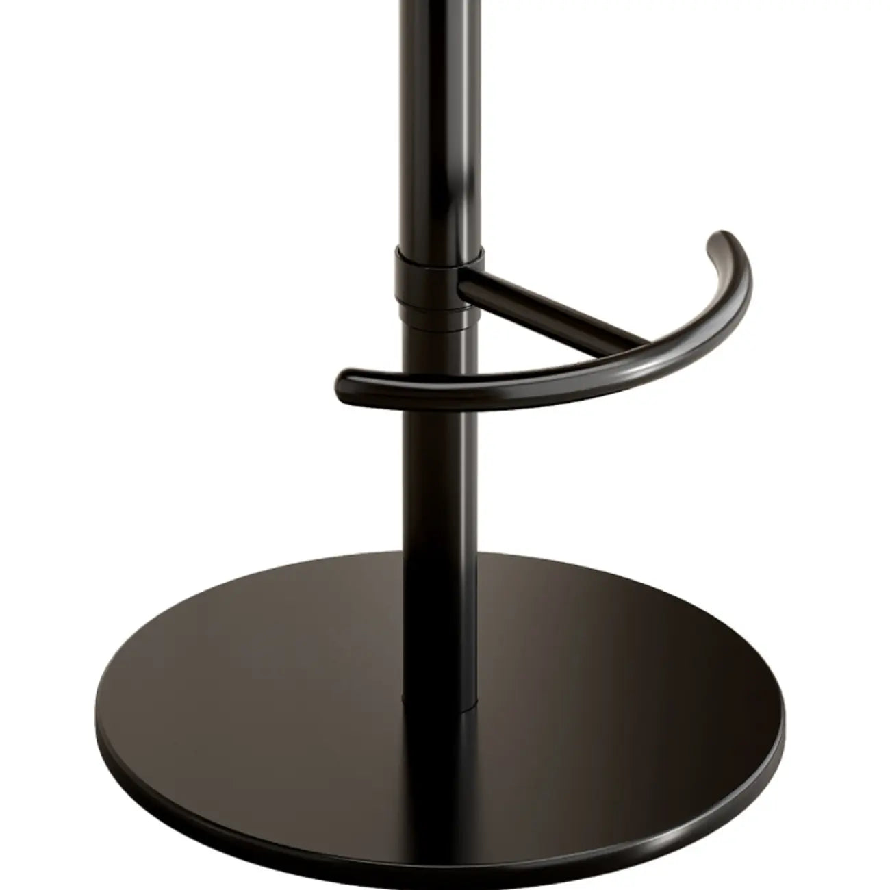 Tabourets de bar en cuir sur pied, style industriel moderne