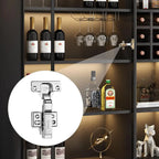 Armoire à vin autoportante en bois noir avec porte vitrée