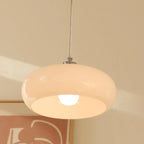 Suspension de cuisine moderne en verre argenté à géométrie moderne
