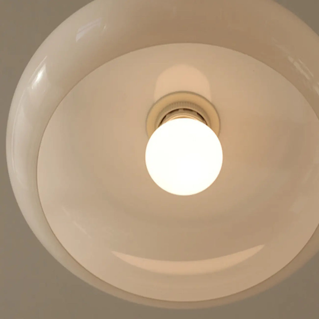 Suspension de cuisine moderne en verre argenté à géométrie moderne
