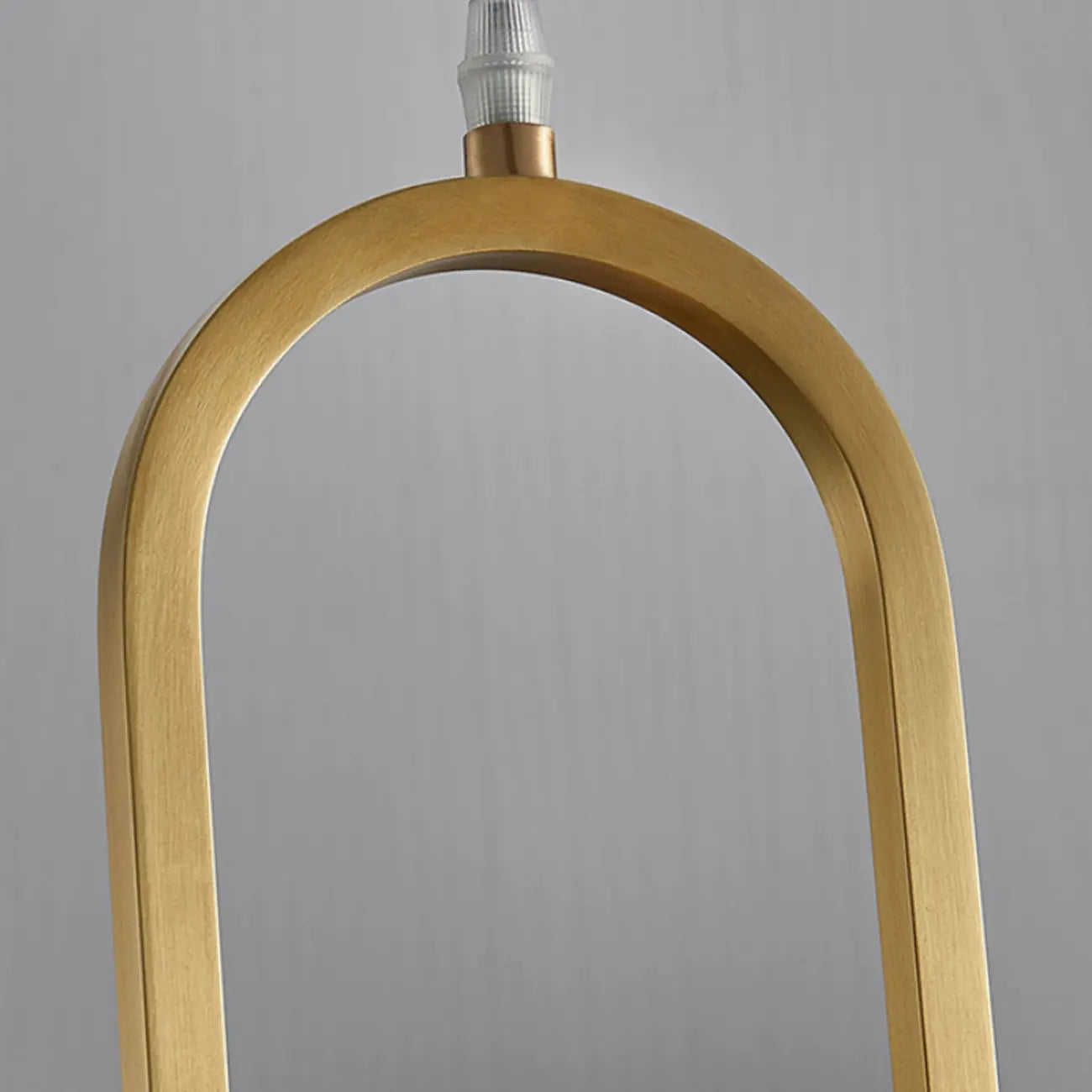 Suspension cylindrique en pierre et métal réglable
