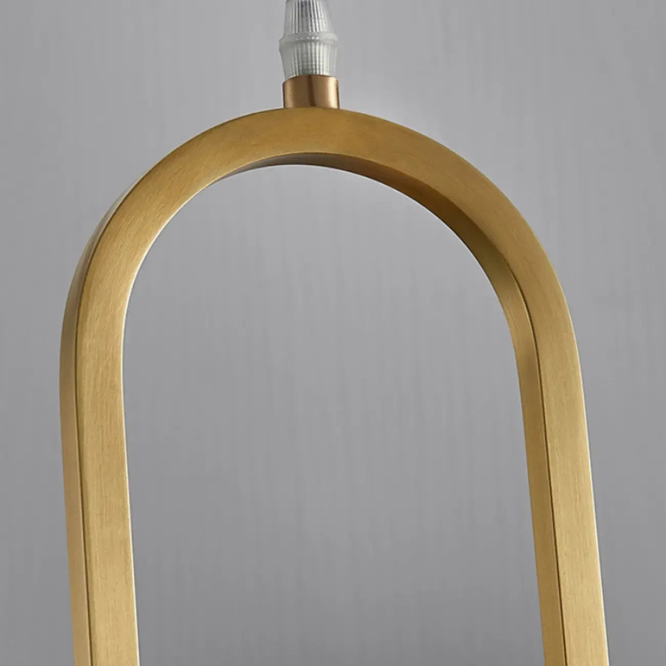 Suspension cylindrique en pierre et métal réglable