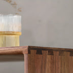 Étagère de rangement cubique ouverte en bois marron