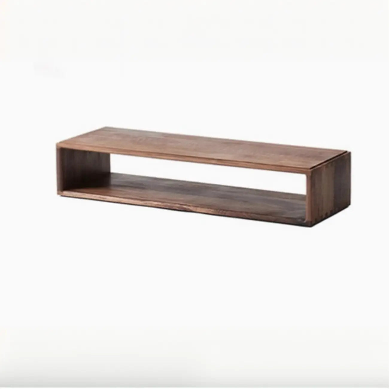Étagère de rangement cubique ouverte en bois marron