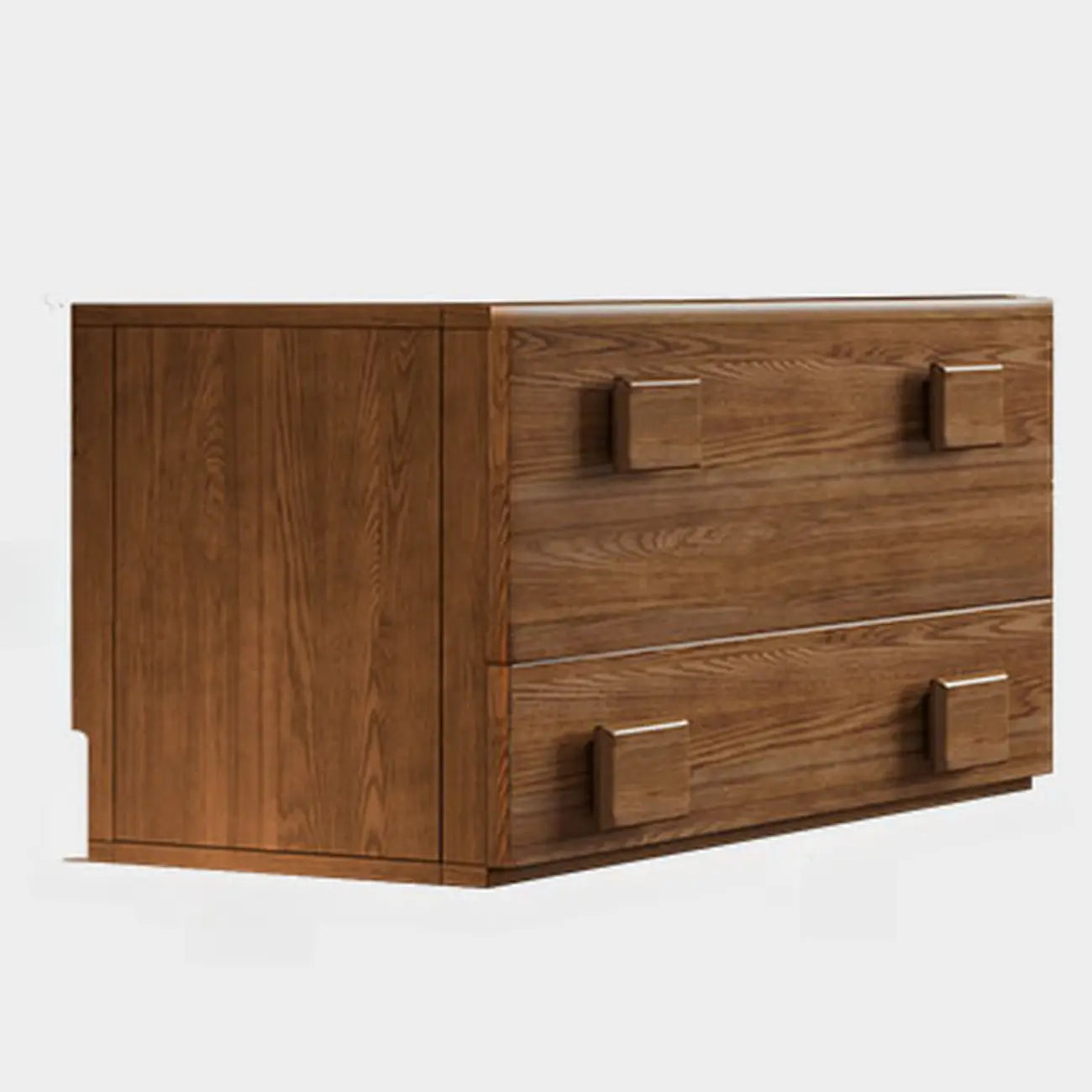 Commode en bois à tiroirs rabattables
