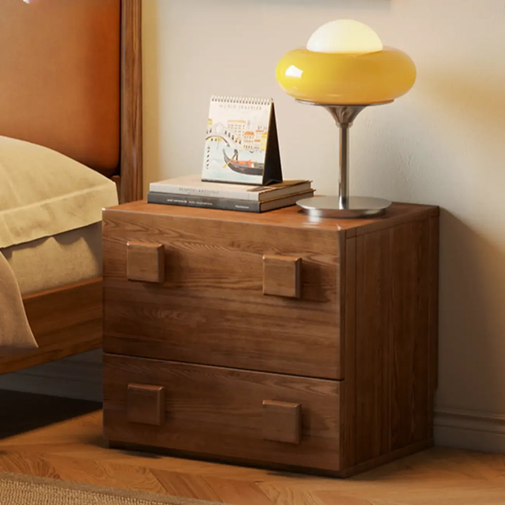 Commode en bois à tiroirs rabattables