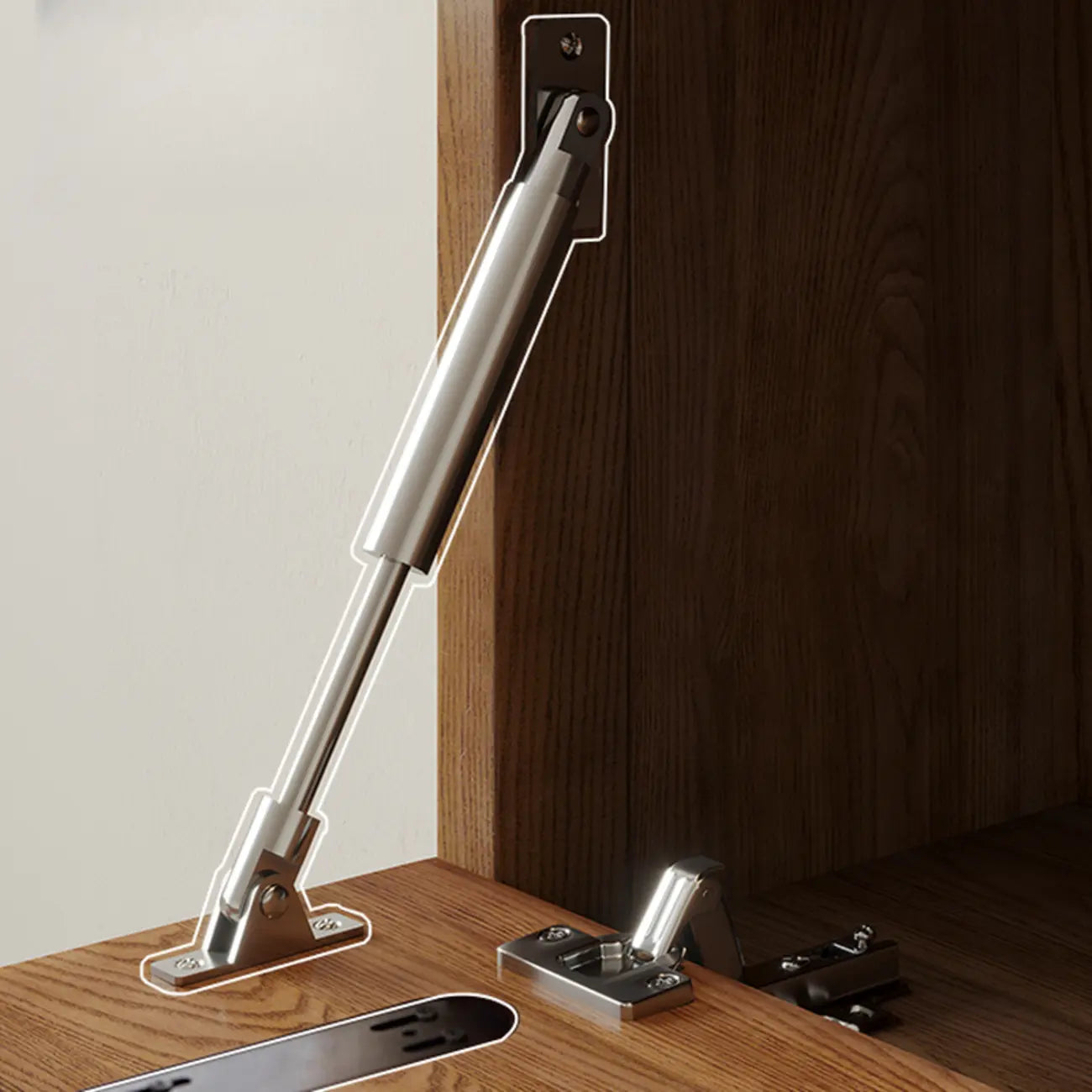 Commode en bois à tiroirs rabattables