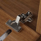 Commode en bois à tiroirs rabattables