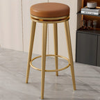 Tabourets de bar modernes en métal à hauteur de comptoir
