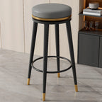 Tabourets de bar modernes en métal à hauteur de comptoir