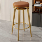 Tabourets de bar modernes en métal à hauteur de comptoir