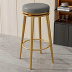 Tabourets de bar modernes en métal à hauteur de comptoir