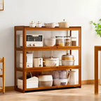 Buffet de rangement multifonctionnel moderne et détachable Bambusa