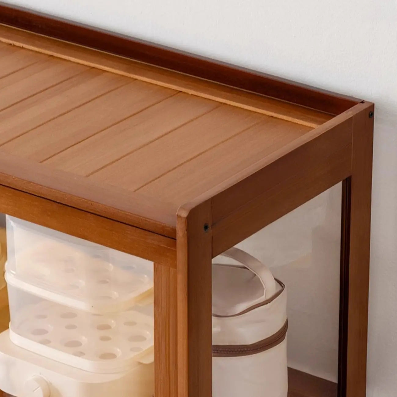 Buffet de rangement multifonctionnel moderne et détachable Bambusa