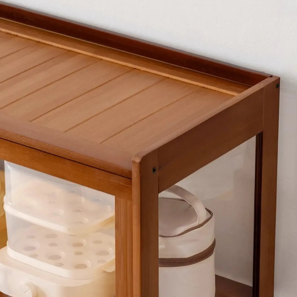 Buffet de rangement multifonctionnel moderne et détachable Bambusa
