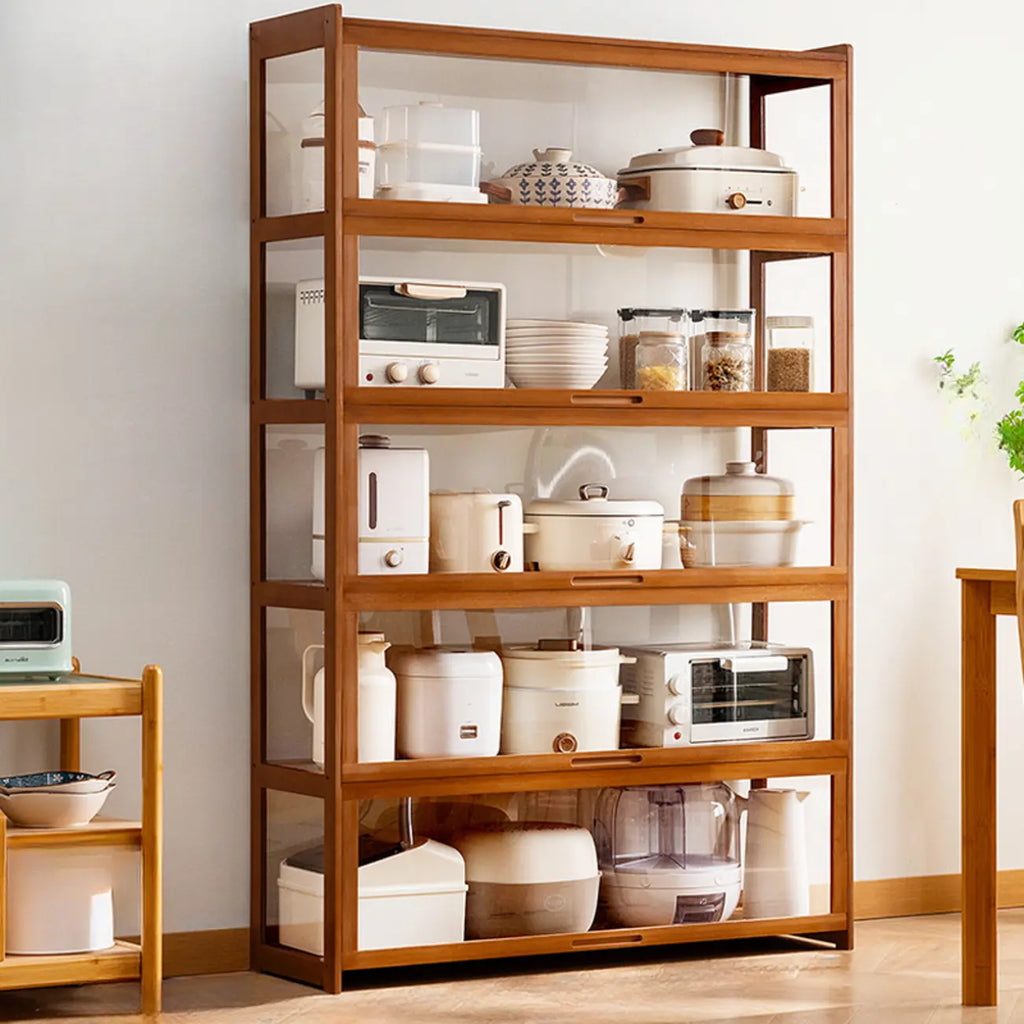 Buffet de rangement multifonctionnel moderne et détachable Bambusa