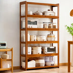 Buffet de rangement multifonctionnel moderne et détachable Bambusa
