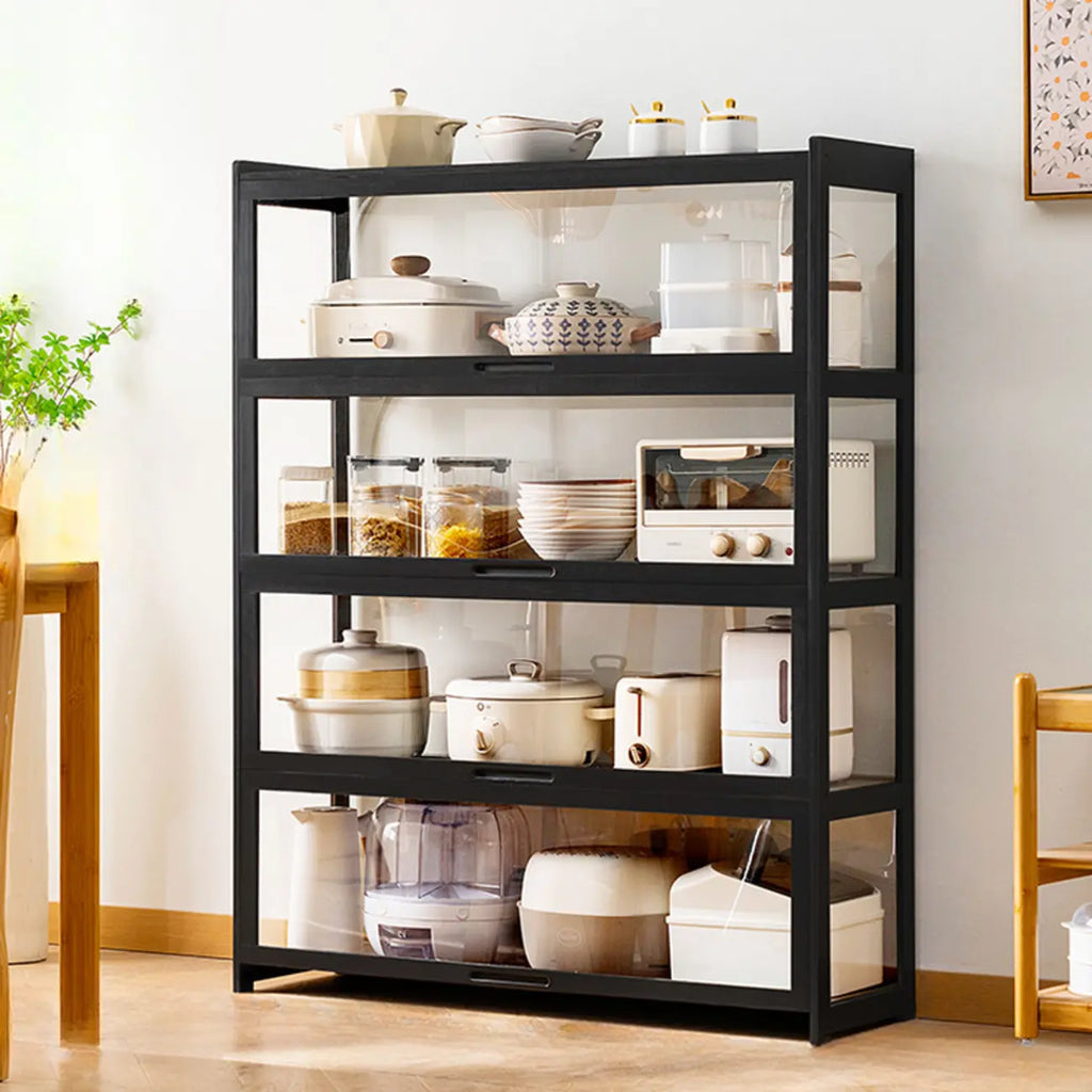 Buffet de rangement multifonctionnel moderne et détachable Bambusa