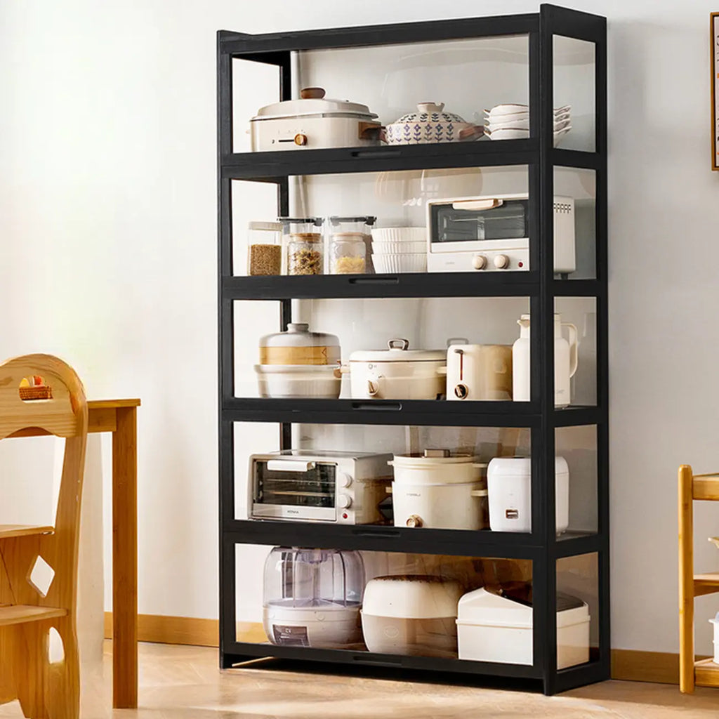 Buffet de rangement multifonctionnel moderne et détachable Bambusa
