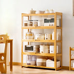 Buffet de rangement multifonctionnel moderne et détachable Bambusa